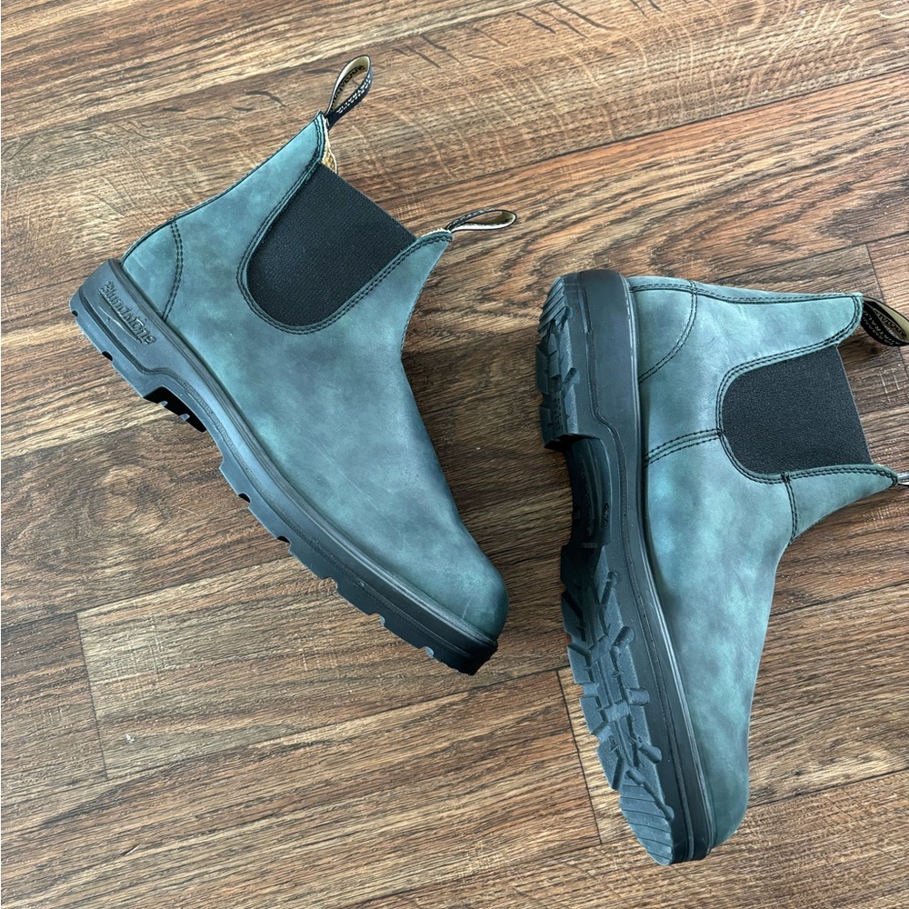 Blundstone Men's Rustic Black Chelsea Classic Boots - Picture 11 of 16